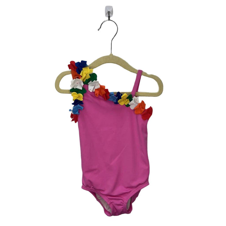 One Pc Bathing Suit / Flowers