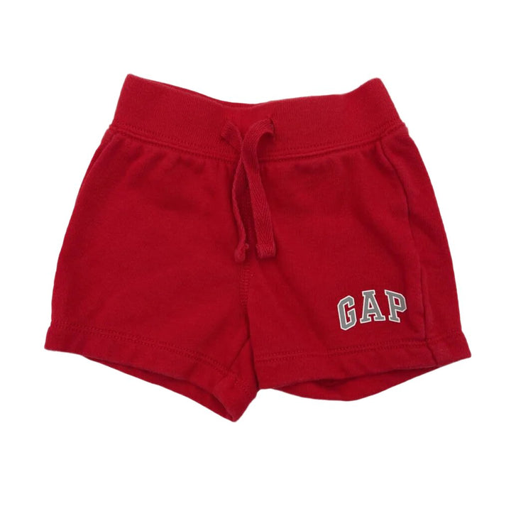 Elastic Waist Shorts / Gap Decal