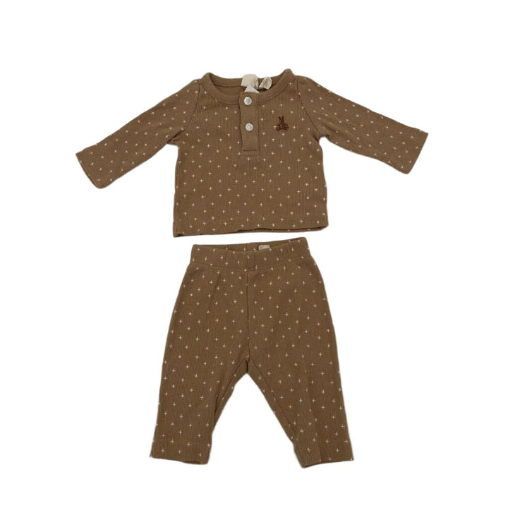 Ribbed 2 Pc Pant Set