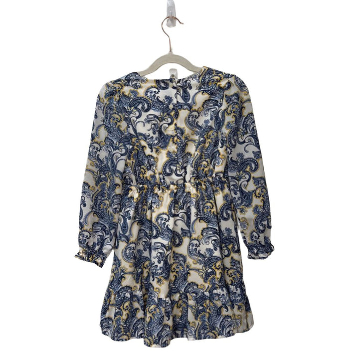 Paisley Print Dress