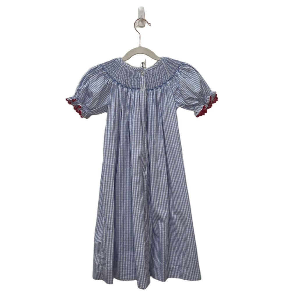 Smocked "School" Dress