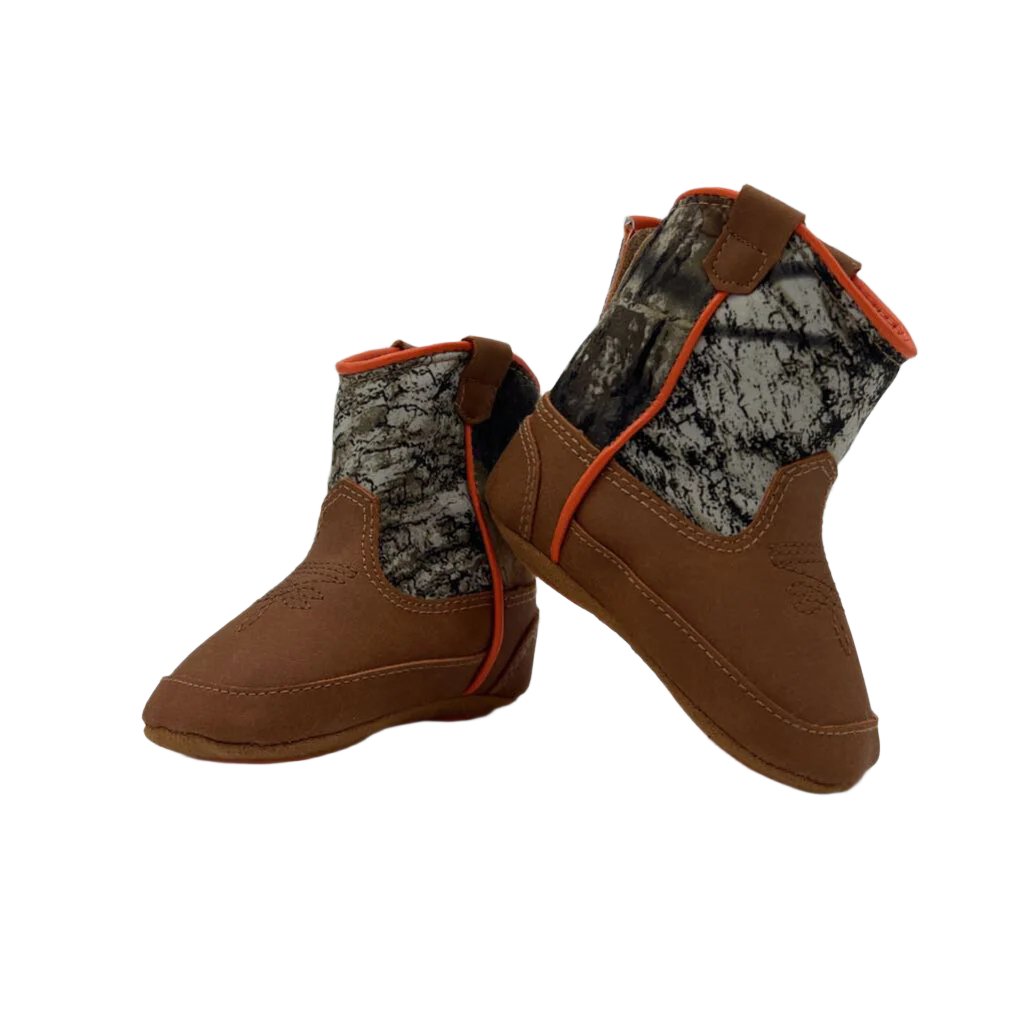 Velcro Camo Soft Sole Boots