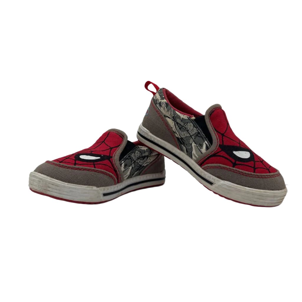 Slip On Tennis Shoes / Spiderman