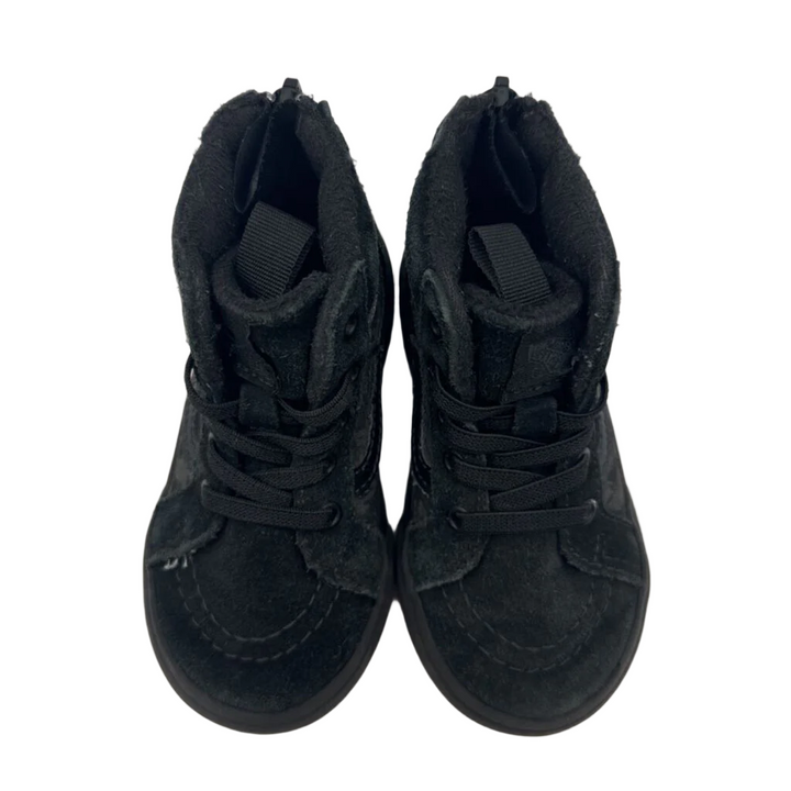 Zip Up High-Top Shoes
