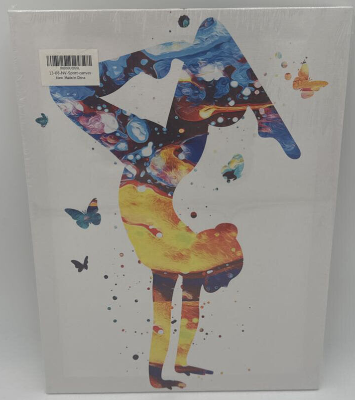 Canvas Print / Fire + Water Gymnast