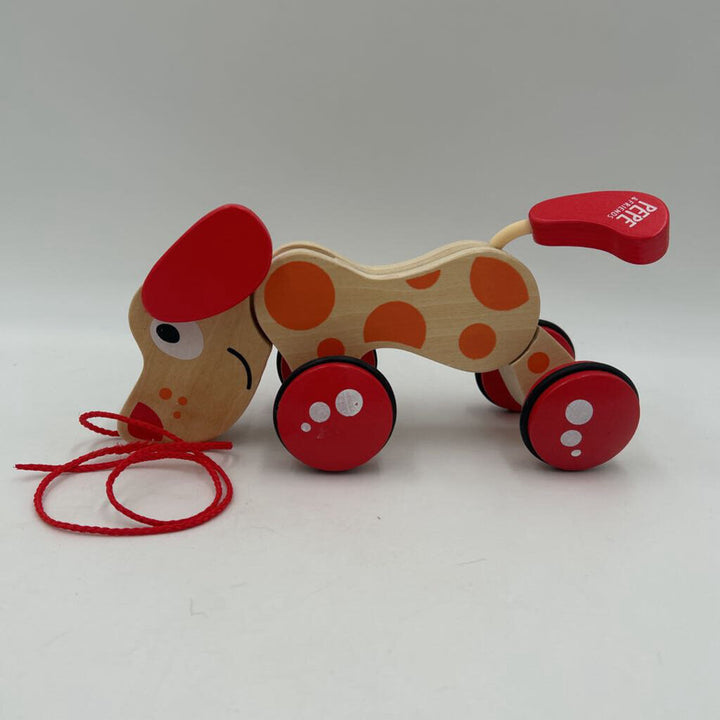 Pull Along Spotted Dog