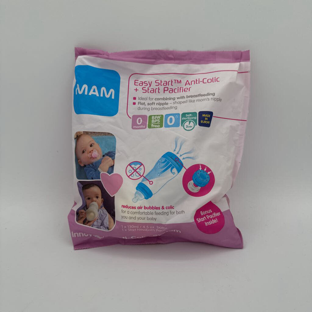Anti-Colic System Bottle & NB Pacifier