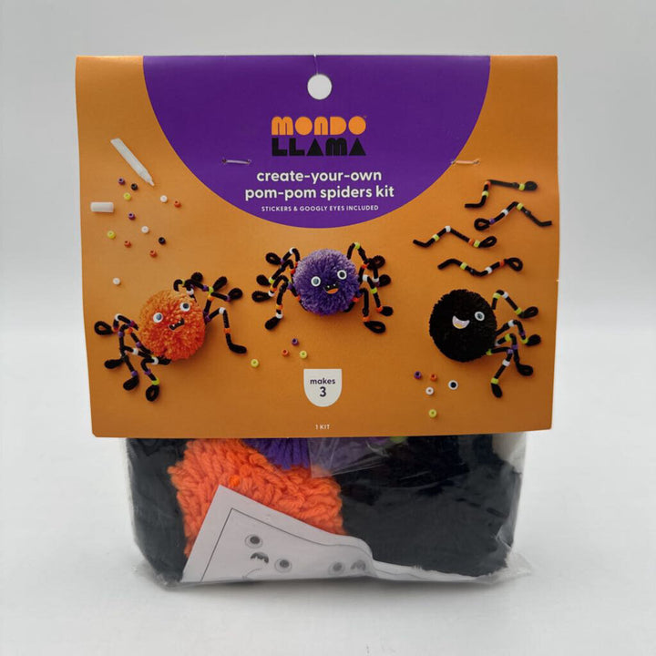 Create-Your-Own Pom Pom Spider Kit