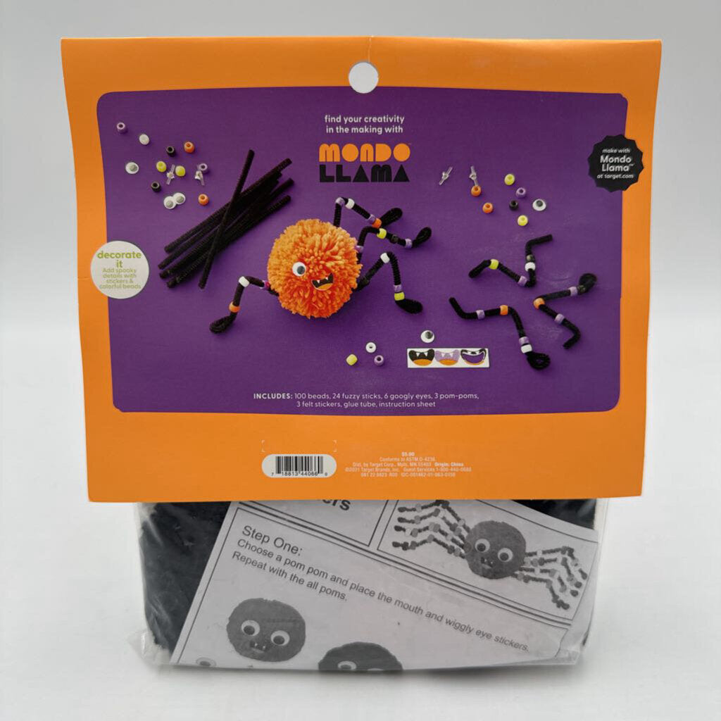 Create-Your-Own Pom Pom Spider Kit