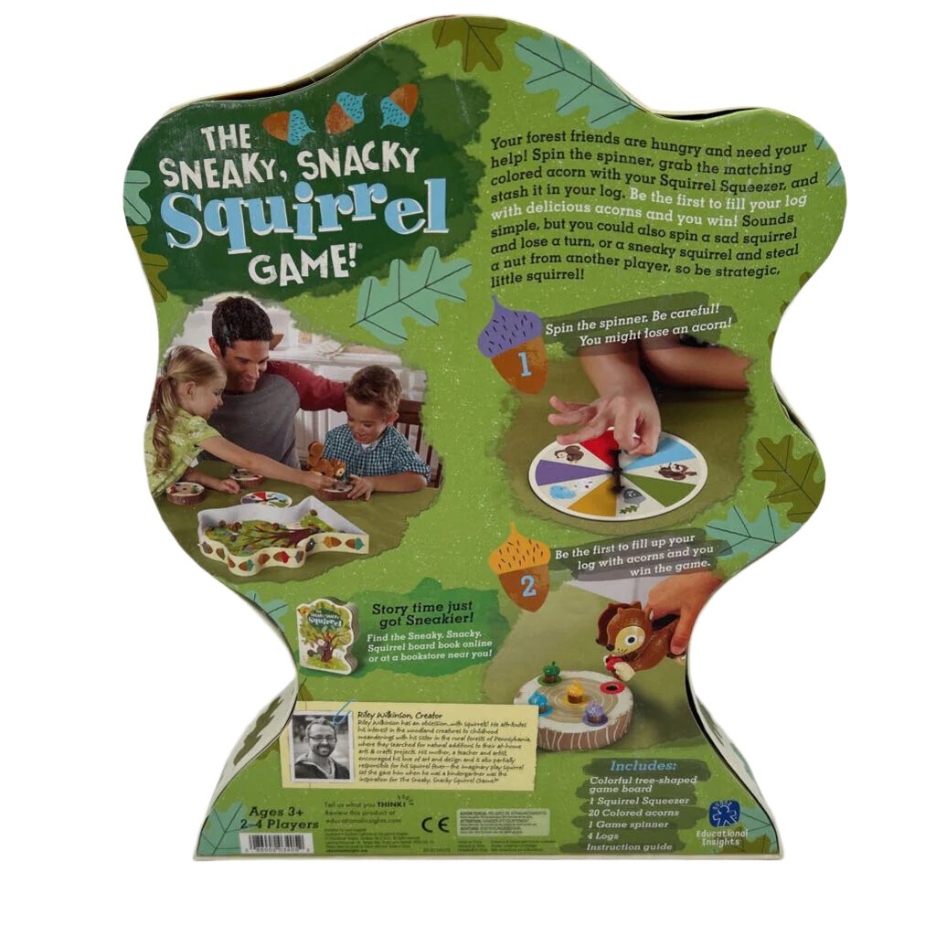 The Sneaky, Snacky Squirrel Game!