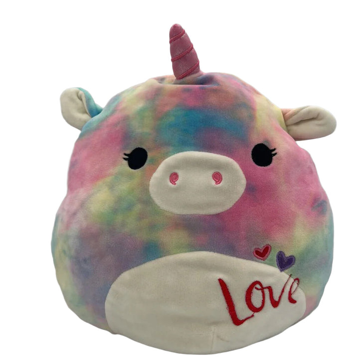 Tie Dye Unicorn Plush / Love