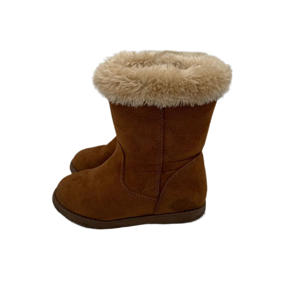 Zip Up Fleece Lined Boots