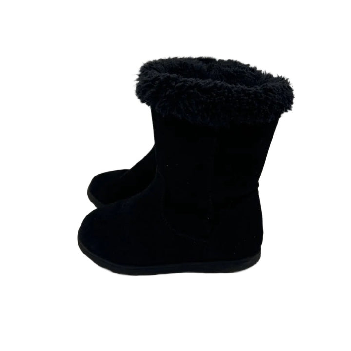 Zip Up Fleece Lined Boots