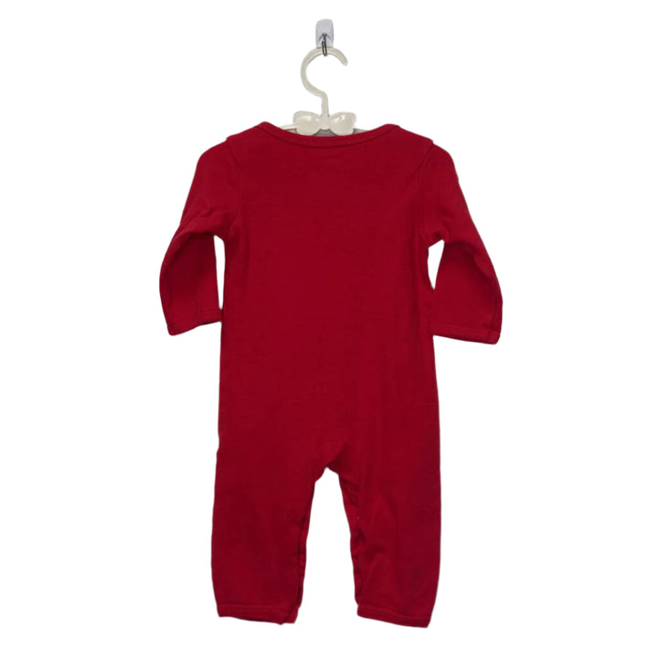 LS Romper / It Moose Be Christmas