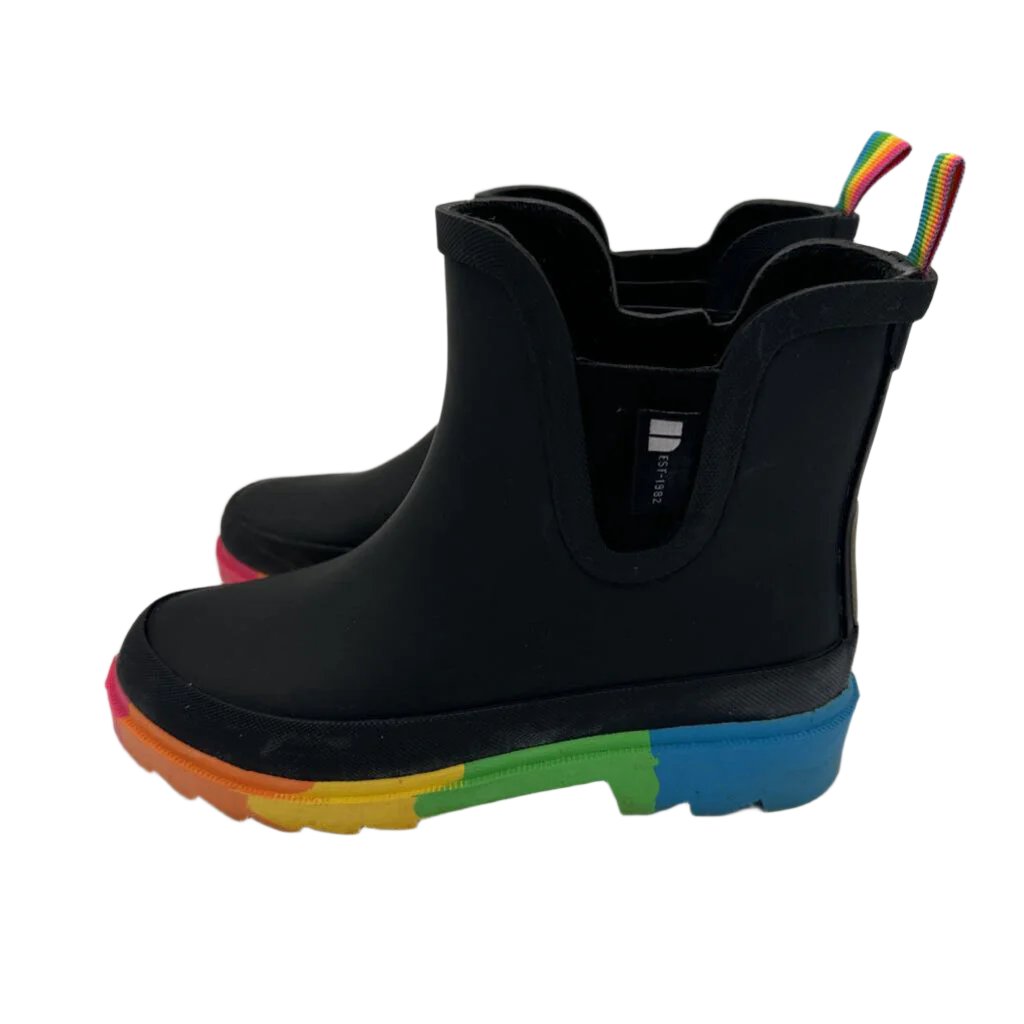 Rainbow Rubber Boots