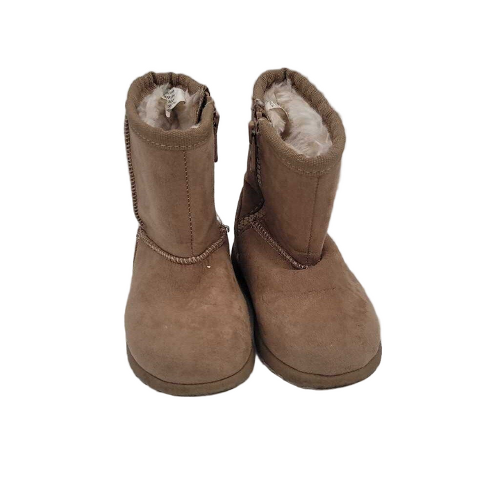 Zip Up Fleece Lined Boots