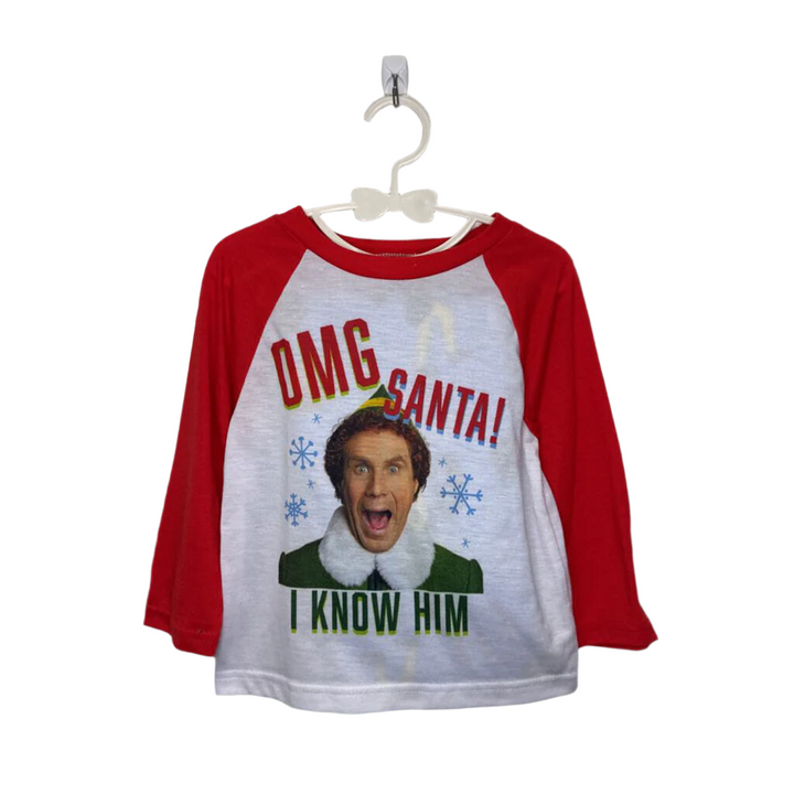 LS Shirt + Pants Pajamas / OMG SANTA!