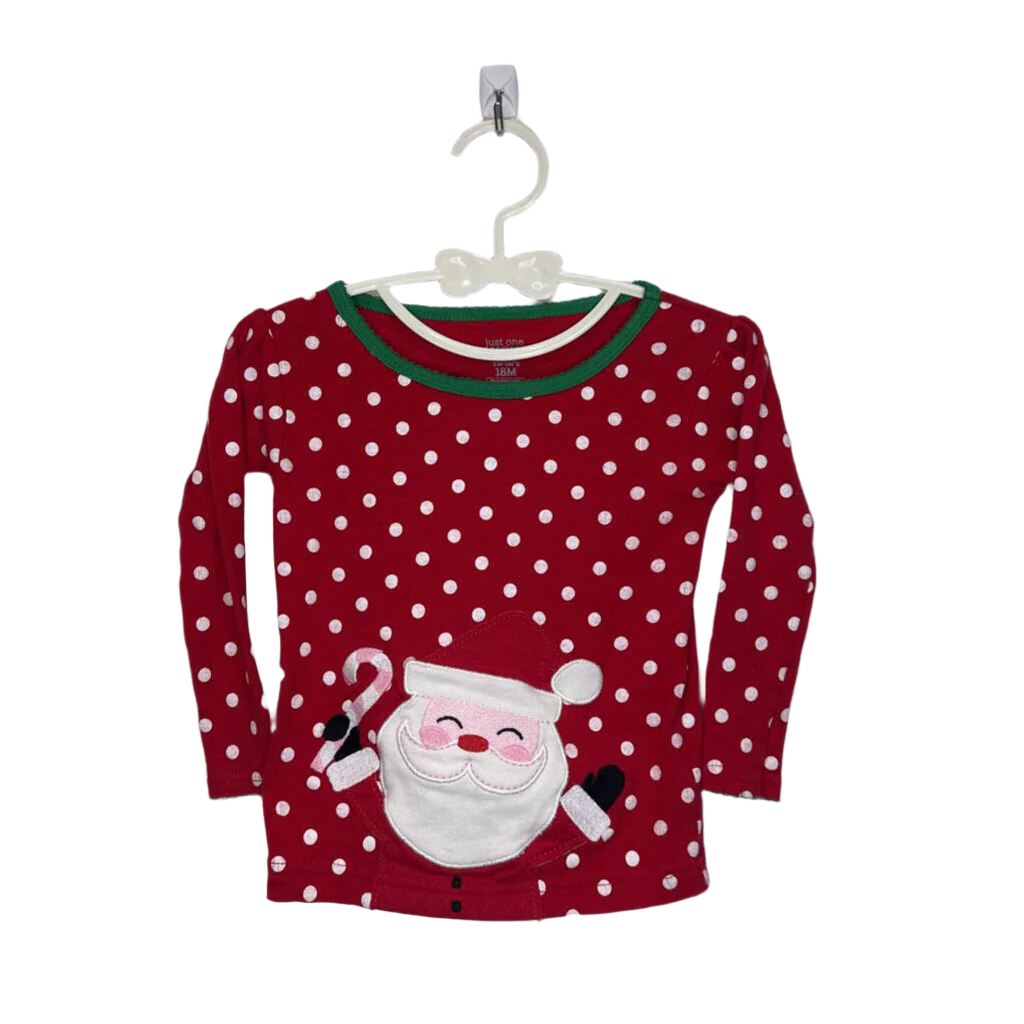 LS + Pants Pajamas / Santa