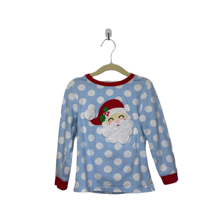 LS Shirt + Pants / Santa + Polka Dots