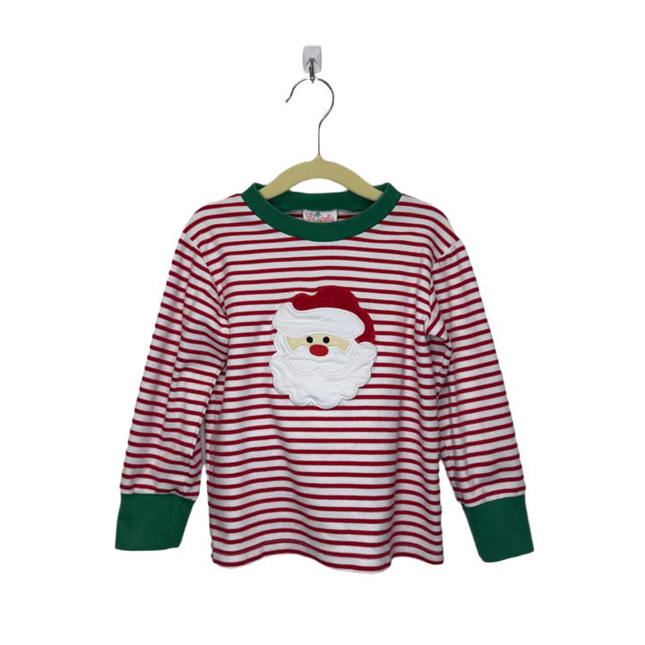 LS Shirt + Pants / Santa + Stripes