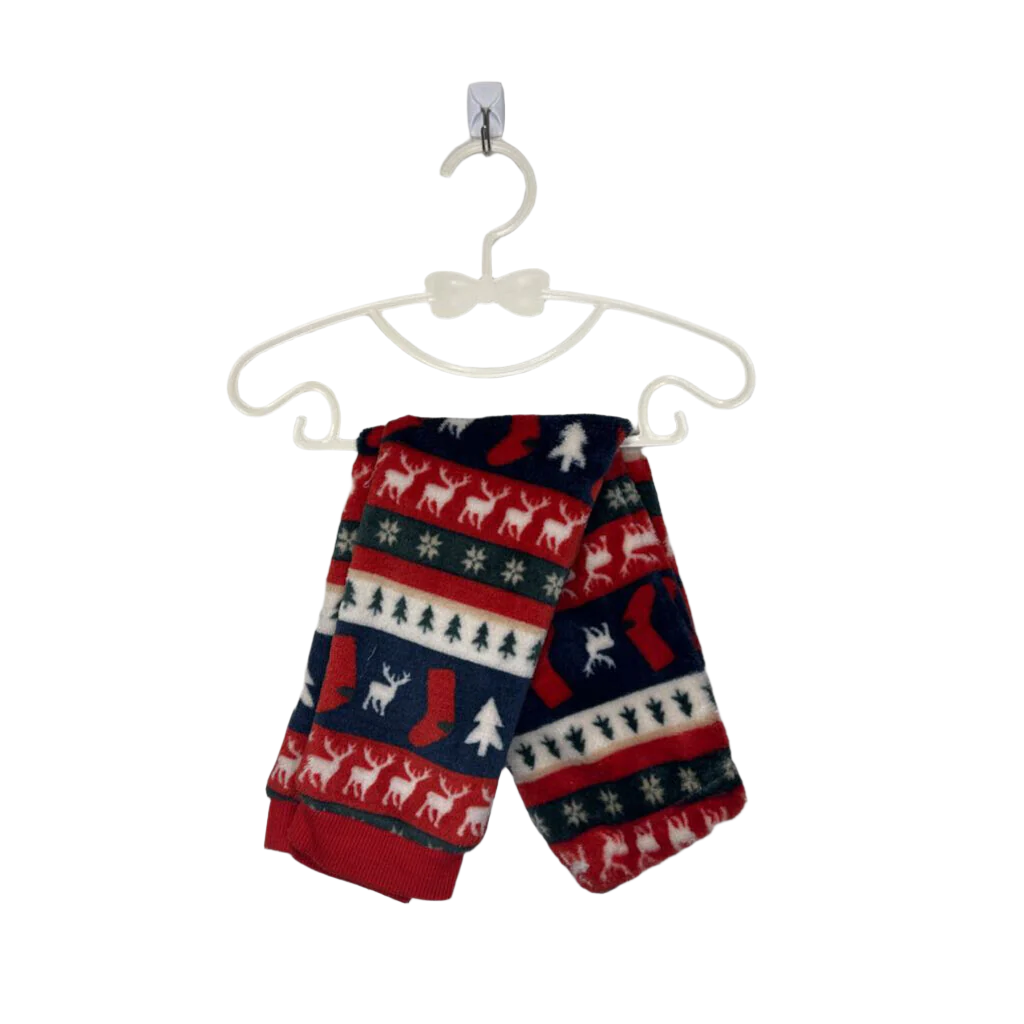 Fleece LS Shirt + Pants Pajamas / Reindeer