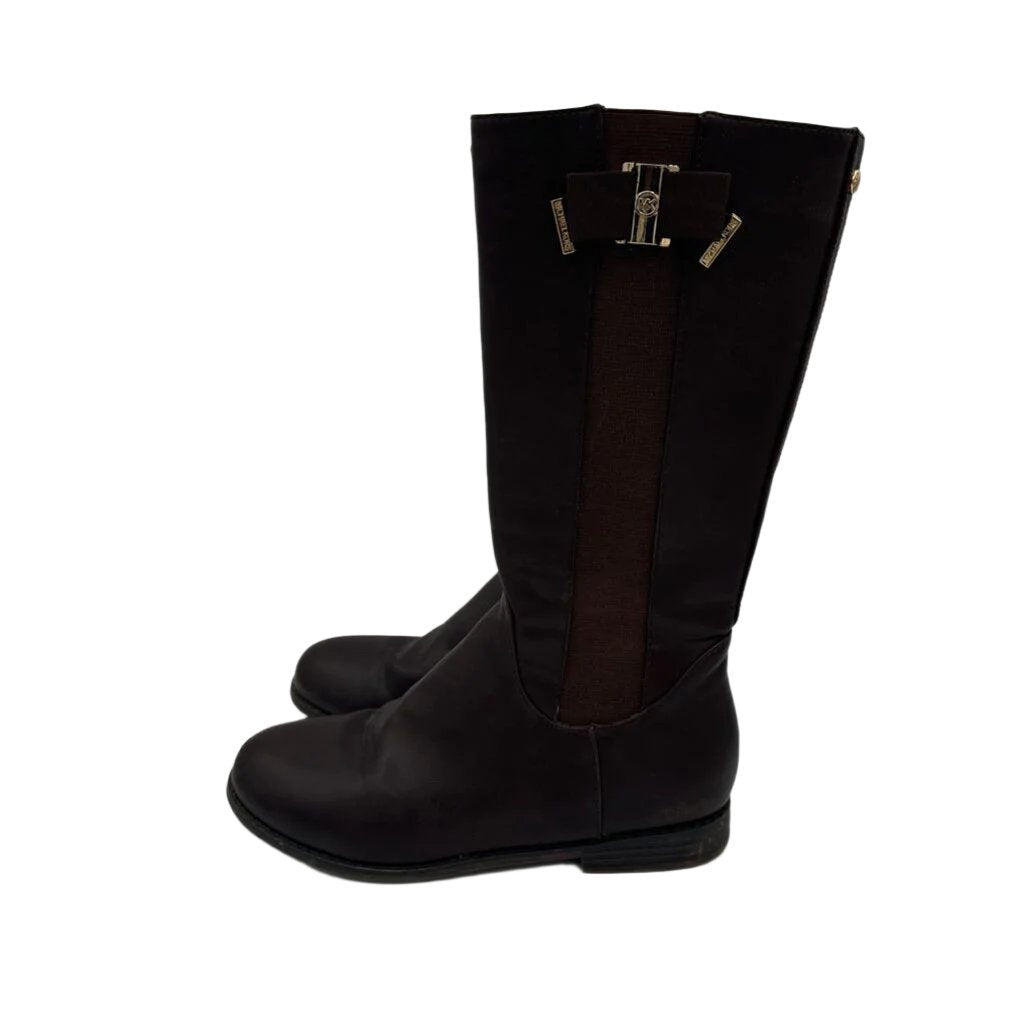 Zip Up Faux Leather Tall Boots