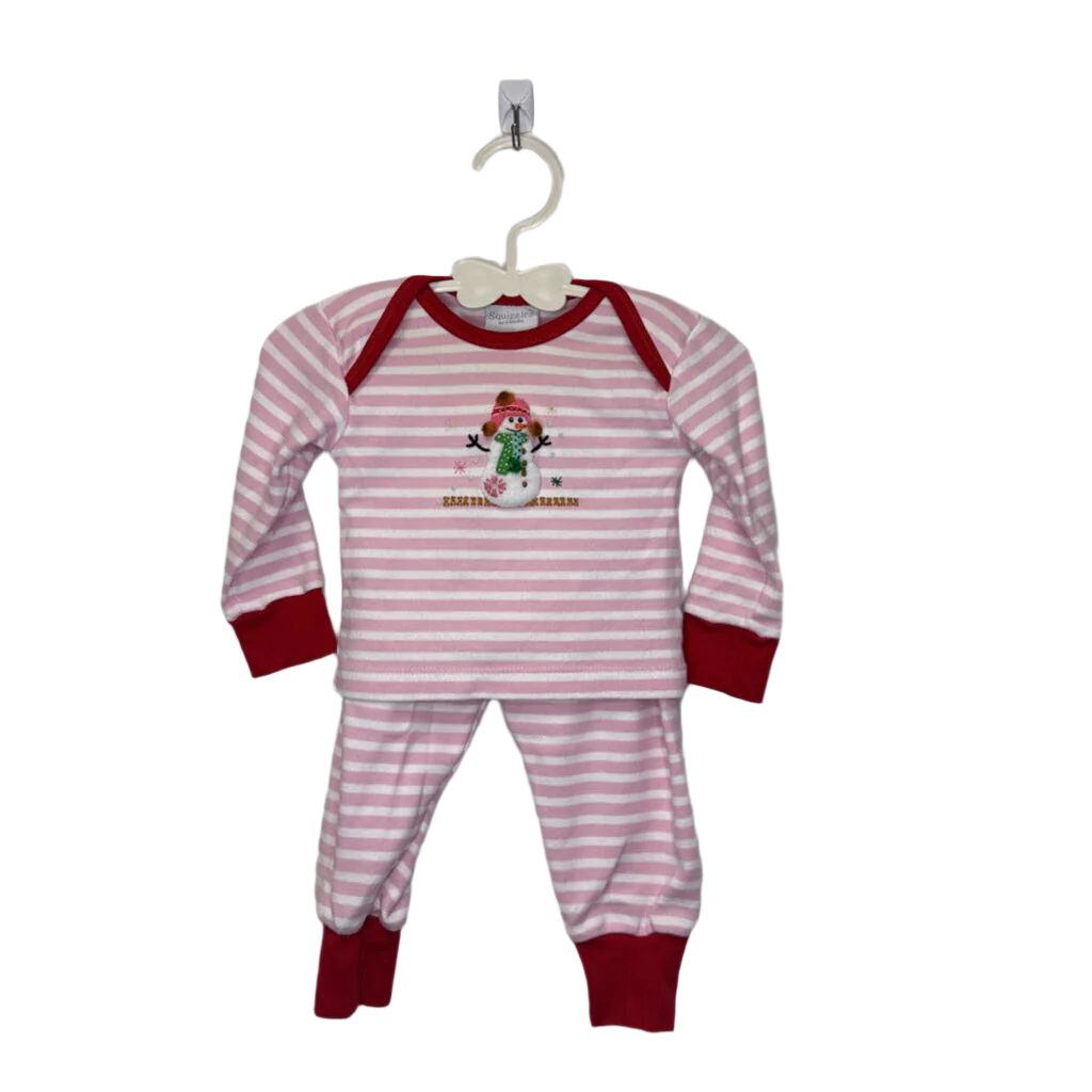 Snowman Applique PJ's