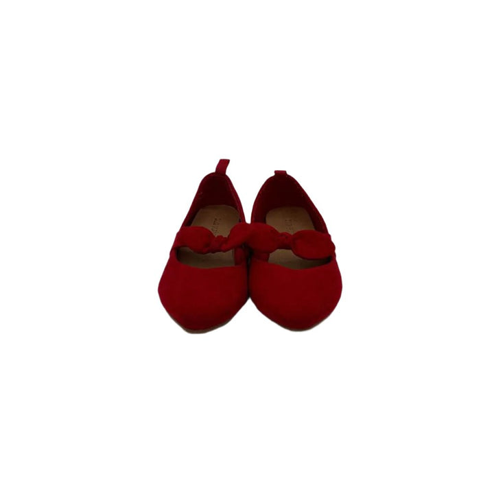 Suede Slip On Pointed Toe Mary Janes