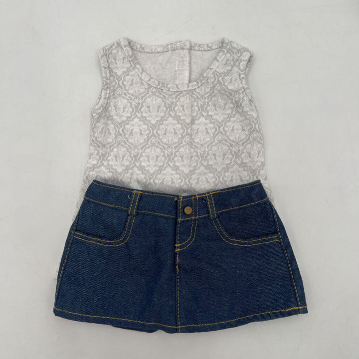 Doll Mini Skirt Outfirl
