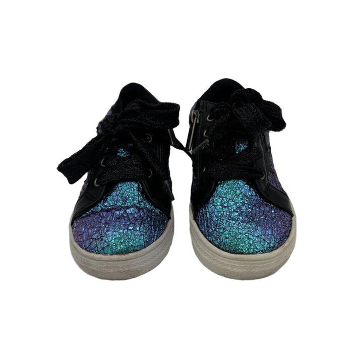 Lace Up Glittery Sneaker / Stars