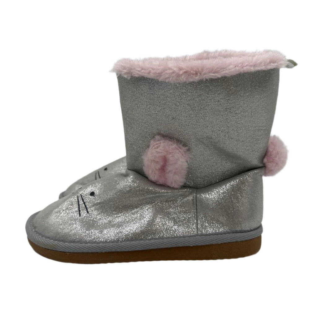 Shimmery Mouse Lined Boots