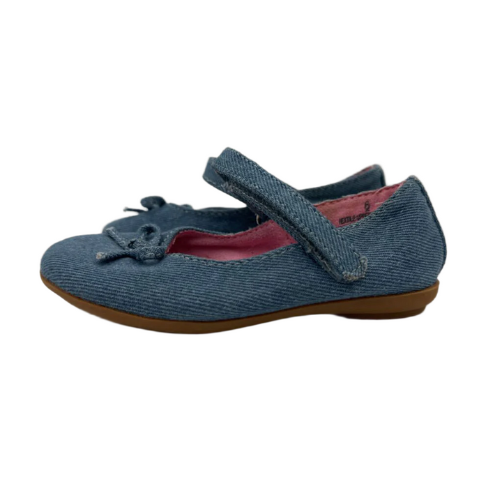 Denim Flats