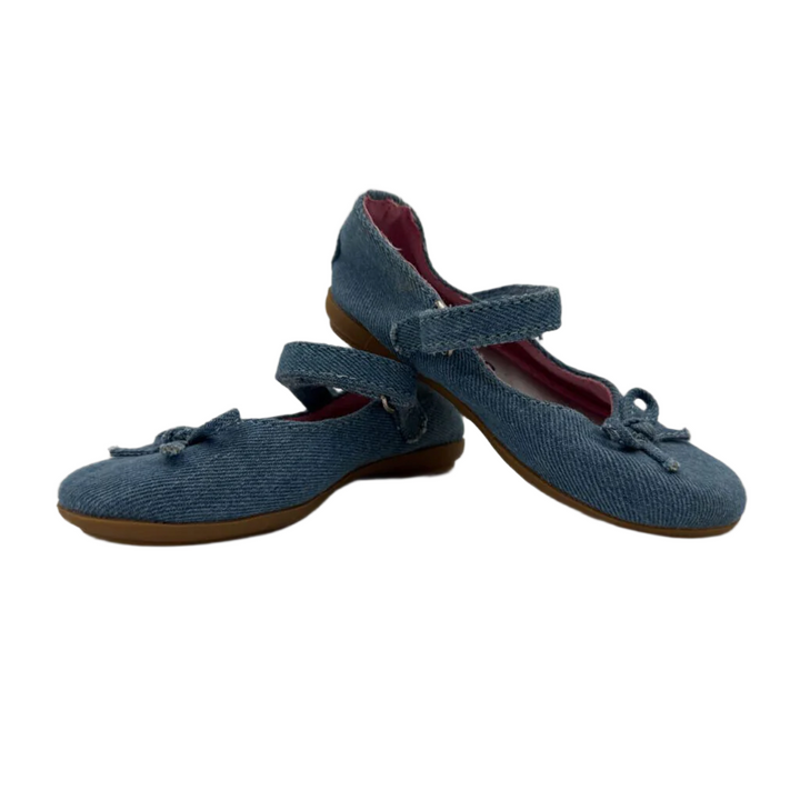 Denim Flats
