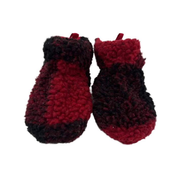 Sherpa Plaid House Slippers