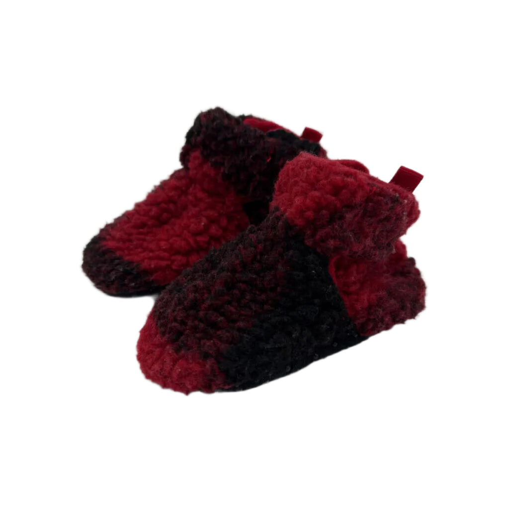 Sherpa Plaid House Slippers