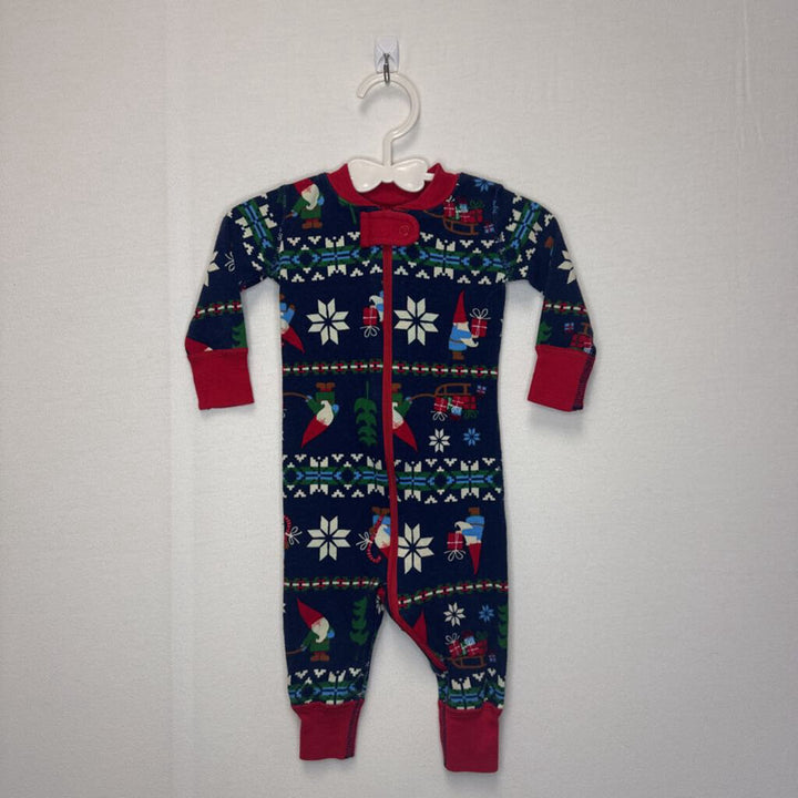 LS Christmas Footless Onesie