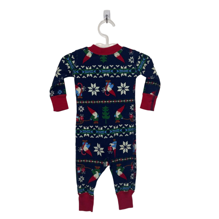 LS Christmas Footless Onesie