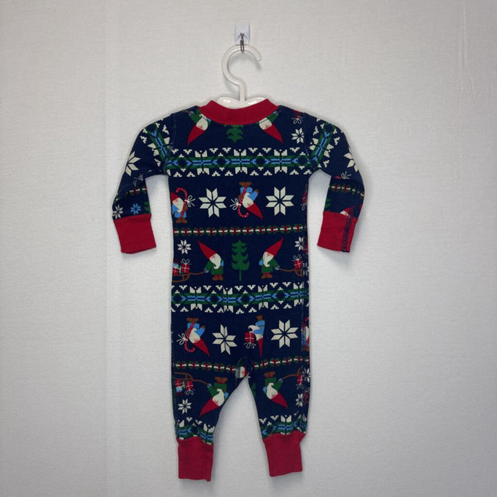 LS Christmas Footless Onesie