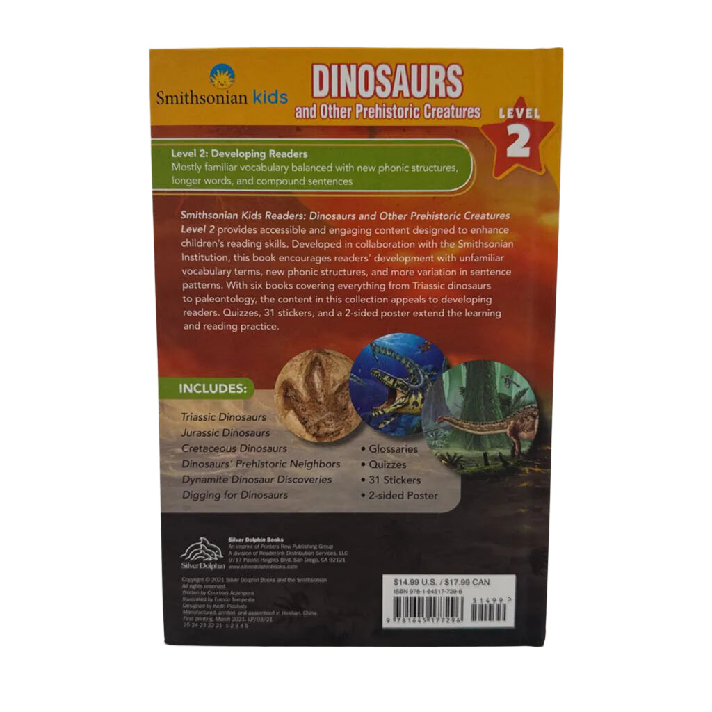 Smithsonian Kids Dinosaurs and Other Prehistoric Creatures