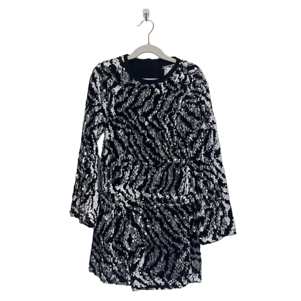 LS Sequin Shorts Romper