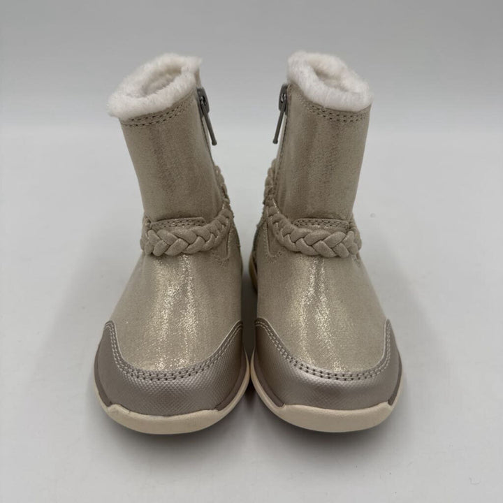 Zip Up Faux Fur Lined Boots