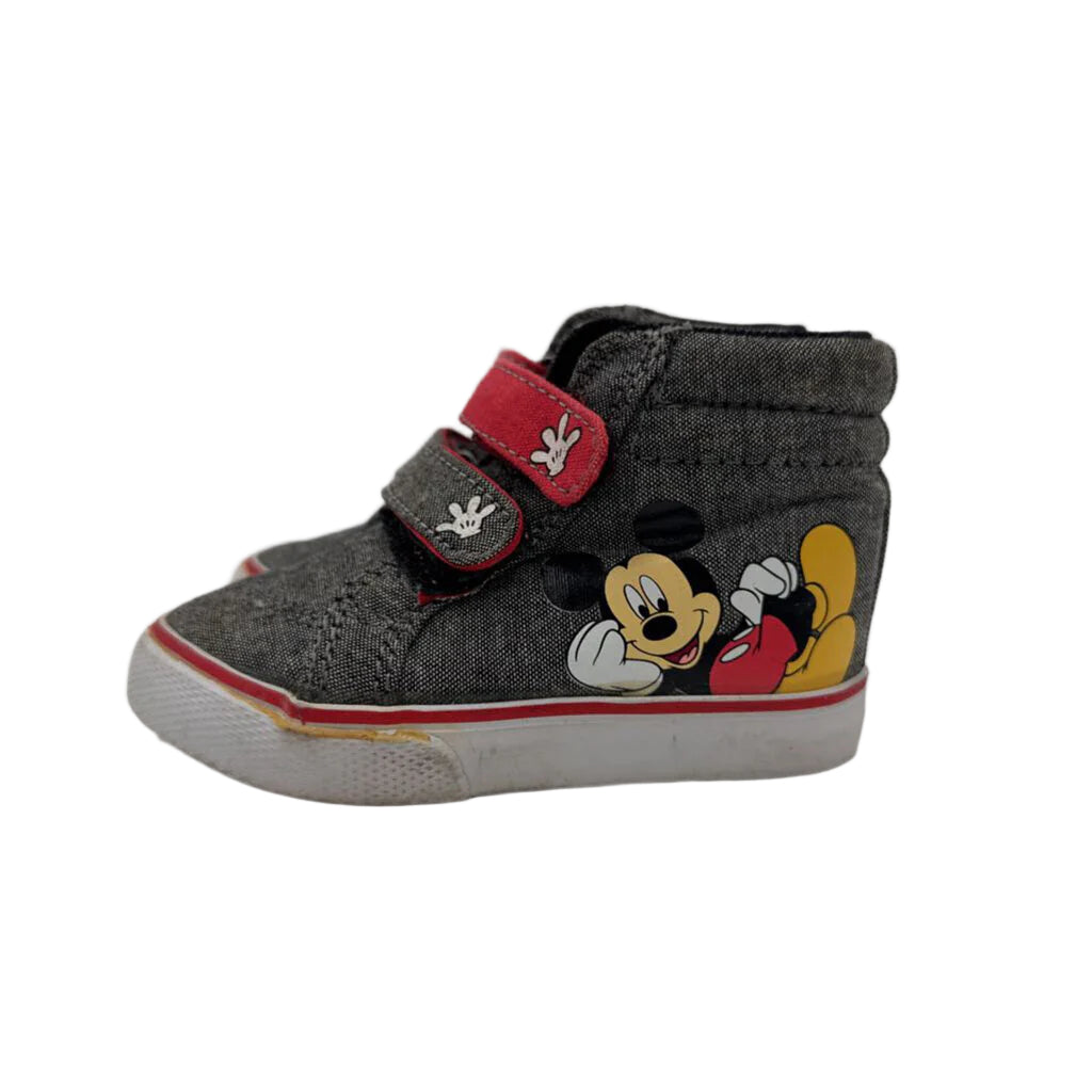 Velcro High Tops / Mickey Mouse