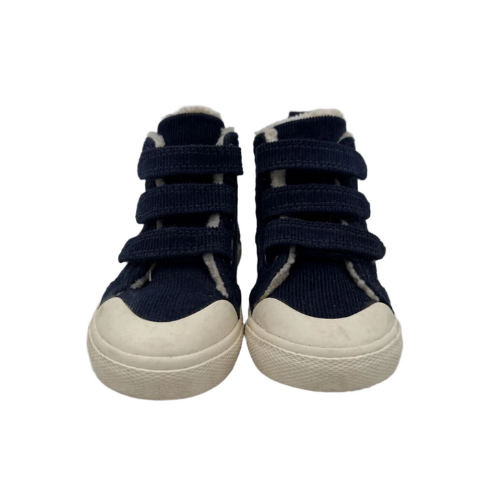Corduroy Fleece Lined High Tops