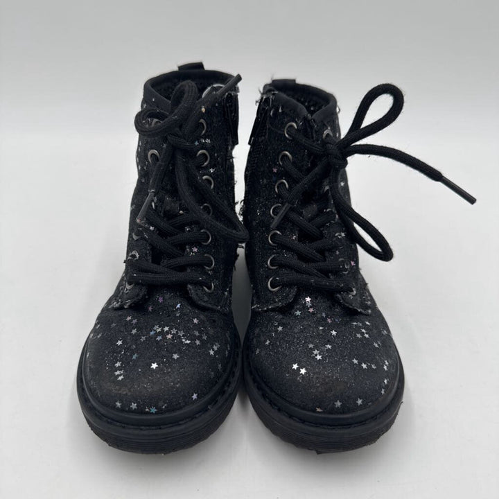 Zip + Lace Up Boots / Stars