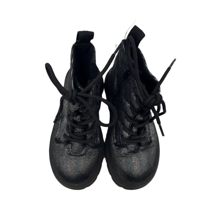 Zip + Lace Up Boots / Stars