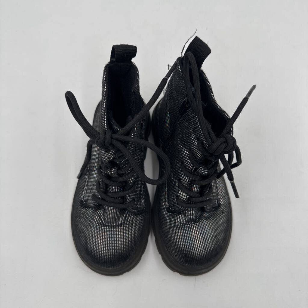 Zip + Lace Up Boots / Stars