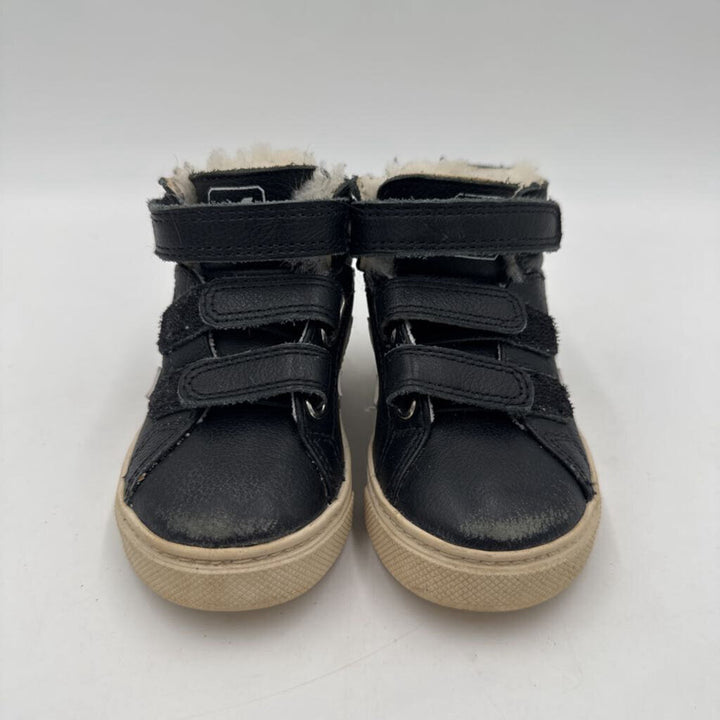 Velcro Fleece Lined High Top Shoes