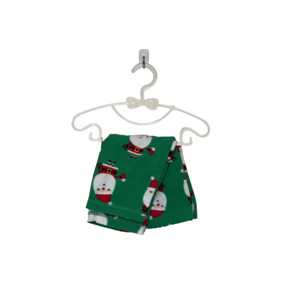 2 Pc Fleece Santa PJ's