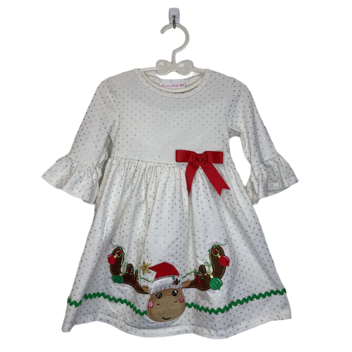 LS Christmas Dress w/ Bloomers