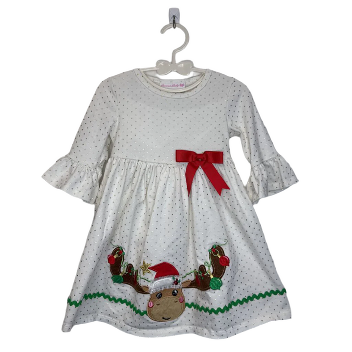 LS Christmas Dress w/ Bloomers
